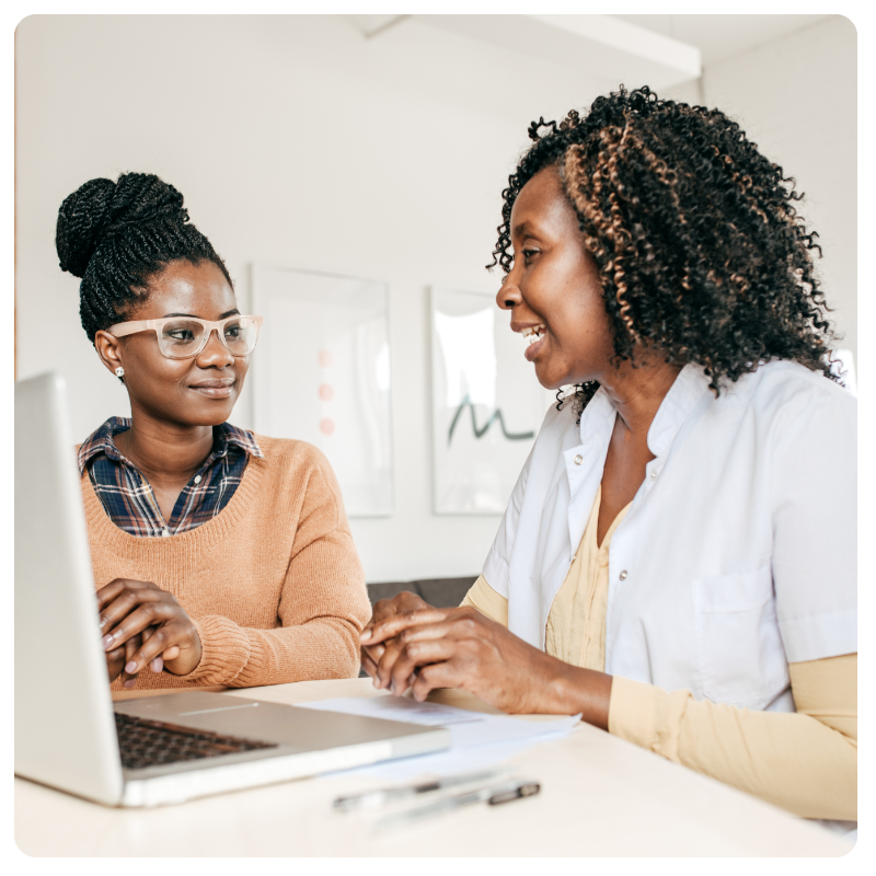 young white female demonstrating notes on a whiteboard (9)